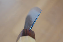 Load image into Gallery viewer, CA011 Japanese Wa-Rocking Santoku knife Black Aogami Super steel 160mm Sakai Takayuki