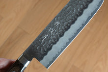 Load image into Gallery viewer, CH010 Japanese Nakiri knife Zenpou - Aogami super steel Hammered 165mm