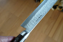 Load image into Gallery viewer, CH010 Japanese Nakiri knife Zenpou - Aogami super steel Hammered 165mm