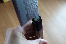 Load image into Gallery viewer, CH020 Japanese Wa-Nakiri knife Zenpou - Aogami super Hammered 165mm