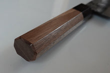 Load image into Gallery viewer, CK101 Japanese Santoku knife Tosa-Kajiya - Aogami#2 Damascus black 170mm