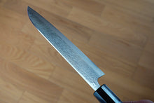 Load image into Gallery viewer, CK201 Japanese Wa-Santoku Knife Echizen Kamo VG10 Damascus Steel 170mm