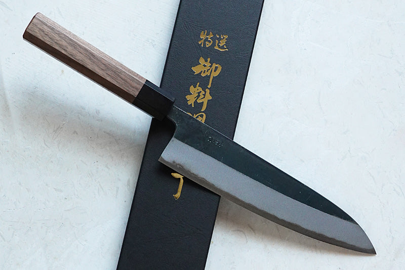 CM001 Japanese black Gyuto knife Muneishi - Aogami#2 steel 210mm