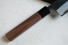 Load image into Gallery viewer, CM001 Japanese black Gyuto knife Muneishi - Aogami#2 steel 210mm
