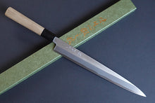Load image into Gallery viewer, CM103 Japanese Yanagiba knife Zenpou - Shirogami carbon steel 265mm