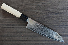 Load image into Gallery viewer, CM202 Japanese Wa Santoku knife Misuzu - AUS10 Damascus steel 180mm