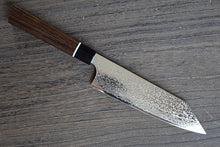 Load image into Gallery viewer, CS106 Japanese Kiritsuke Santoku knife Sekikanetsugu-Zuiun - SPG2 Damascus steel 180mm