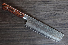 Load image into Gallery viewer, CY211 Japanese Usuba knife Zenpou - VG10 Damascus steel 165mm
