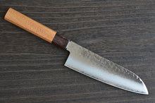 Load image into Gallery viewer, Japanese Wa-Santoku knife VG10 Damascus steel by Sakai Taakayuki brand