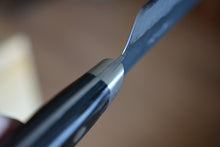 Load image into Gallery viewer, CH002 Japanese Santoku knife Zenpou - Aogami super steel black 180mm

