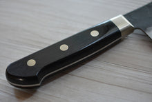 Load image into Gallery viewer, CH002 Japanese Santoku knife Zenpou - Aogami super steel black 180mm