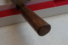 Load image into Gallery viewer, CH014 Japanese Wa-Santoku knife Zenpou - Aogami super steel Hammered 165mm
