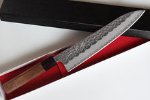 Load image into Gallery viewer, CH015 Japanese Wa-Gyuto knife Zenpou - Aogami super steel Hammered 210mm