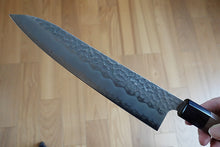 Load image into Gallery viewer, CH015 Japanese Wa-Gyuto knife Zenpou - Aogami super steel Hammered 210mm