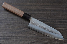 Load image into Gallery viewer, Japanese wa-santoku knife gingami3 steel by Zenpou brand
