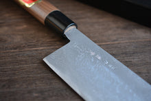 Load image into Gallery viewer, CK105 Japanese Usuba knife Tosa-Kajiya - Aogami#2 Damascus steel 165mm