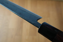 Load image into Gallery viewer, CM001 Japanese black Gyuto knife Muneishi - Aogami#2 steel 210mm
