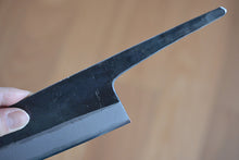 Load image into Gallery viewer, CM002 Japanese black Gyuto knife Muneishi - Aogami#2 steel 210mm without handle