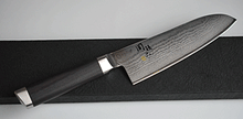 Load image into Gallery viewer, CS007 Japanese Santoku knife Sekimagoroku - VG10 Damascus steel 165mm