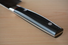 Load image into Gallery viewer, CS102 Japanese Santoku knife Sekikanetsugu-Saiun - VG10 Damascus steel 170mm