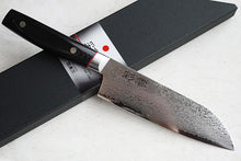 Load image into Gallery viewer, Japanese Santoku knife VG10 Damascus steel by Sekikanetsugu Saiun brand