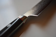 Load image into Gallery viewer, CS104 Japanese Petty knife Sekikanetsugu-Saiun - VG10 Damascus steel 150mm
