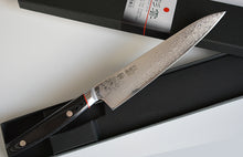 Load image into Gallery viewer, CS104 Japanese Petty knife Sekikanetsugu-Saiun - VG10 Damascus steel 150mm
