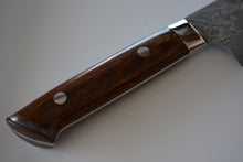 Load image into Gallery viewer, CS203 Japanese Gyuto knife Saji - VG10 Black Damascus steel 210mm