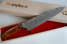 Load image into Gallery viewer, CS206 Japanese Gyuto knife Saji - R2 Damascus steel 210mm