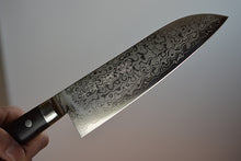 Load image into Gallery viewer, CY201 Japanese Santoku knife Zenpou - VG10 Damascus steel 170mm
