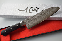 Load image into Gallery viewer, CY201 Japanese Santoku knife Zenpou - VG10 Damascus steel 170mm