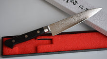 Load image into Gallery viewer, CY202 Japanese Petty knife Zenpou - VG10 Damascus steel 140mm