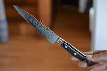 Load image into Gallery viewer, CY202 Japanese Petty knife Zenpou - VG10 Damascus steel 140mm