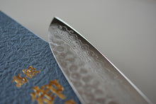 Load image into Gallery viewer, CY203 Japanese Santoku knife Zenpou - VG10 Damascus steel 185mm