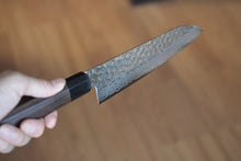 Load image into Gallery viewer, CY208 Japanese Wa-Santoku knife Zenpou - Sandvik Damascus steel 185mm