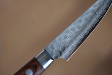 Load image into Gallery viewer, CY213 Japanese Petty Paring knife Zenpou - VG10 Damascus steel 80mm