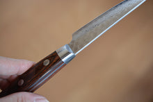 Load image into Gallery viewer, CY213 Japanese Petty Paring knife Zenpou - VG10 Damascus steel 80mm
