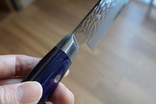 Load image into Gallery viewer, CY215 Japanese Kiritsike Santoku knife Zenpou - AUS10 steel 190mm