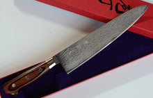 Load image into Gallery viewer, CY219 Japanese Gyuto knife Zenpou - VG10 Damascus steel 210mm
