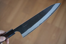 Load image into Gallery viewer, CY304 Japanese Black Gyuto knife Yamamoto - Aogami Super steel 210mm