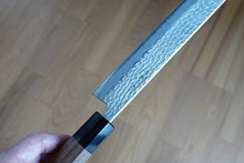 Load image into Gallery viewer, CH020 Japanese Wa-Nakiri knife Zenpou - Aogami super Hammered 165mm
