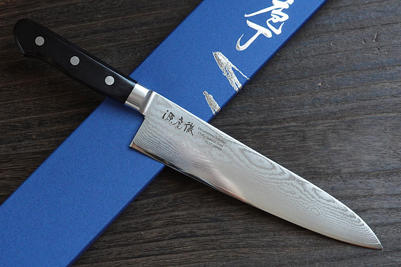 CY104 Japanese Gyuto knife Minamoto - VG10 Damascus steel 210mm