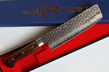Load image into Gallery viewer, CY211 Japanese Usuba knife Zenpou - VG10 Damascus steel 165mm
