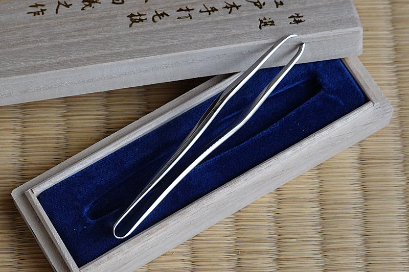 DK002 Hand-forged tweezers gourd shape 90mm Kurata Seisakujo