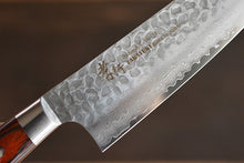Load image into Gallery viewer, CA006 Japanese Santoku knife Sakai Takayuki - VG10 Damascus steel 180mm
