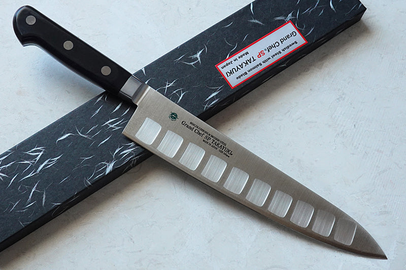 Japanese gyuto knife swedish steel by Sakai Takayuki brand