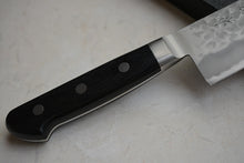 Load image into Gallery viewer, CH004 Japanese Santoku knife Zenpou - Aogami super steel Hammered 180mm
