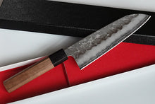 Load image into Gallery viewer, CH016 Japanese Wa-Santoku knife Zenpou - Gingami#3 steel 165mm
