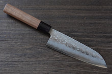 Load image into Gallery viewer, Japanese wa-santoku knife gingami3 steel by Zenpou brand
