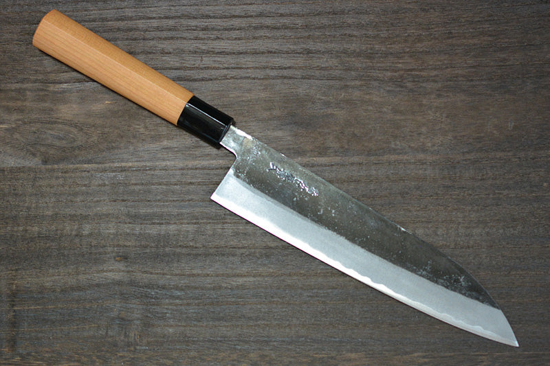 Traditional making with carbon steel. Item No. CK108 Japanese Gyuto knife  Tosa-Kajiya Black 210mm